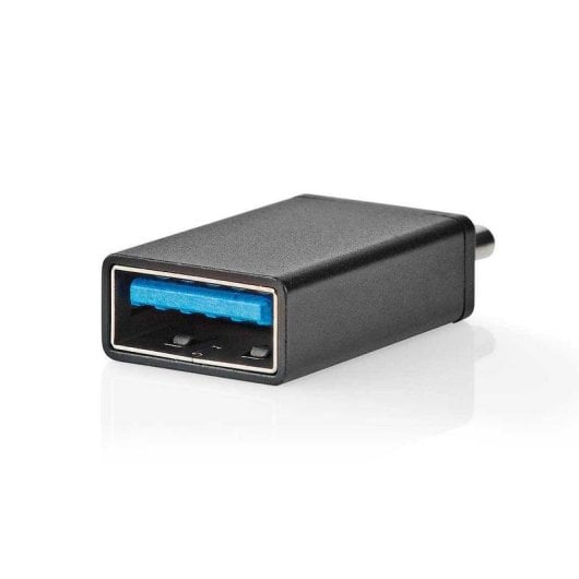 Adattatore USB Nedis CCGB64915BK USB-A Femmina USB-C Maschio 3.2 Gen 1 Nero
