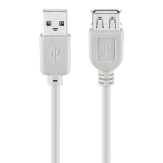 Cabo USB Goobay 68716 3 m USB 2.0 A Macho/Fêmea Cinzento