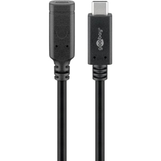 Cavo USB Goobay 61038 1m USB-C Maschio/Femmina USB 3.2 Gen 2 Nero