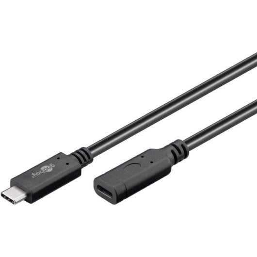Cavo USB Goobay 61038 1m USB-C Maschio/Femmina USB 3.2 Gen 2 Nero