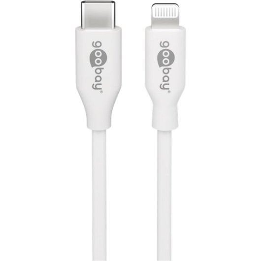 Cavo Lightning Goobay 39448 2 m USB-C Maschio Bianco MFI
