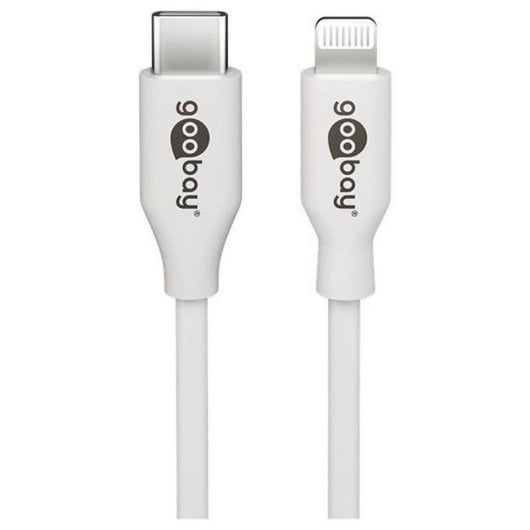 Cavo Lightning Goobay 39448 2 m USB-C Maschio Bianco MFI