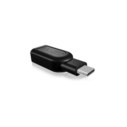 Adaptador ICY BOX IB-CB003 USB 3.0 Type-C para USB 3.0 Type-A Preto