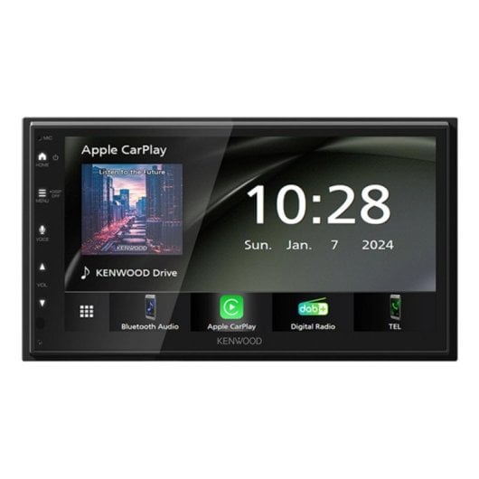 Receptor multimedia Kenwood DMX6523DABS pantalla táctil 6,8" DAB+ Bluetooth WiFi