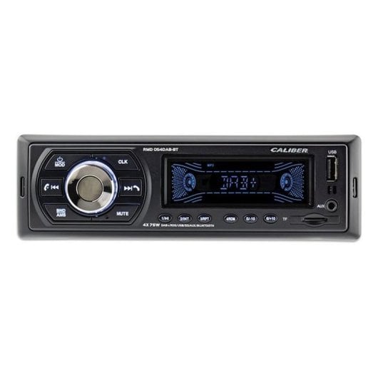 Autoradio Caliber RMD054DAB-BT Bluetooth DAB+ USB SD Mando a distancia 4x75W