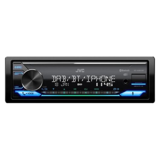 Radio de coche JVC KD-X482DBT 1 DIN Bluetooth USB Alexa FM DAB+
