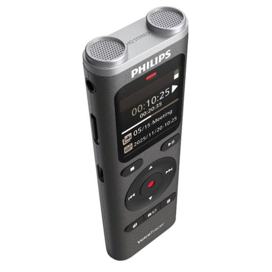 Enregistreur Audio Philips DVT2075 8GB MicroSD Stéréo USB