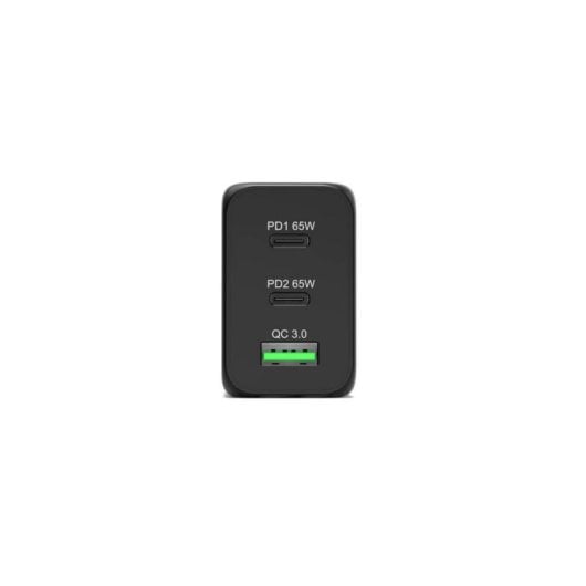 Cargador Port Designs 900106-EU 65W GaN 2x USB-C Power Delivery y 1x USB-A Quick Charge 3.0