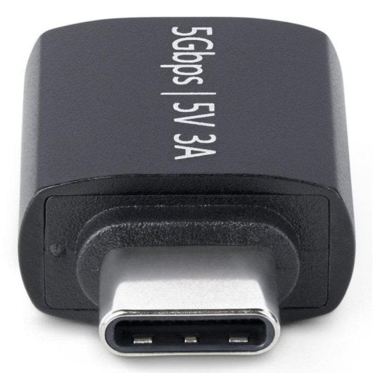 Adapter USB-C Startech USB31CAADGCP Männlich zu Weiblich USB-A 5Gbps Metallgehäuse