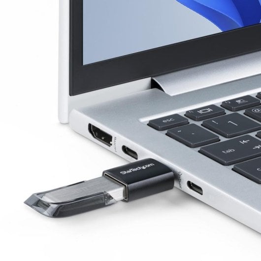 Adattatore USB-C StarTech.com USB31CAADGCP USB-A Femmina 5Gbps Alluminio Nero