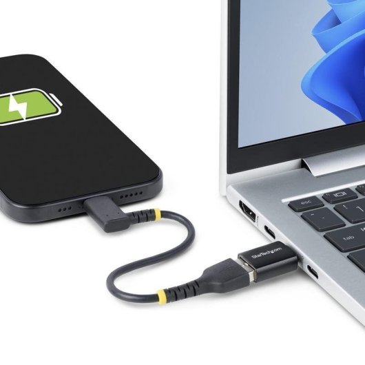 Adapter USB-C Startech USB31CAADGCP Männlich zu Weiblich USB-A 5Gbps Metallgehäuse