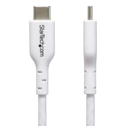 Cavo USB-C StarTech USB2CC1MNCWHE 1 m 60W 3A Bianco Carica e Dati