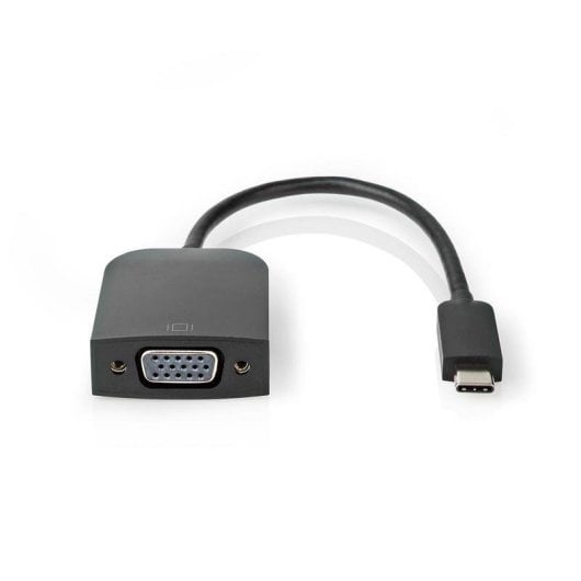 Adattatore grafico USB Nedis CCGP64852BK02 USB-C a VGA Full HD 0,2 m nero
