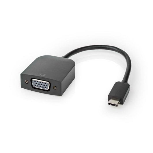 Adattatore grafico USB Nedis CCGP64852BK02 USB-C a VGA Full HD 0,2 m nero