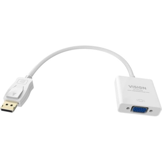 Adattatore DisplayPort Genérica TC-DPVGA VGA Bianco 0.22 m UHD 1080p