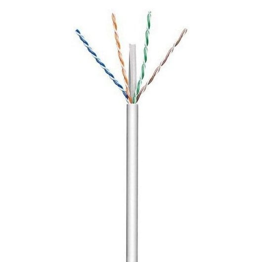 Cable de red Goobay 95695 Cat6 U/UTP 305 m Gris profesional