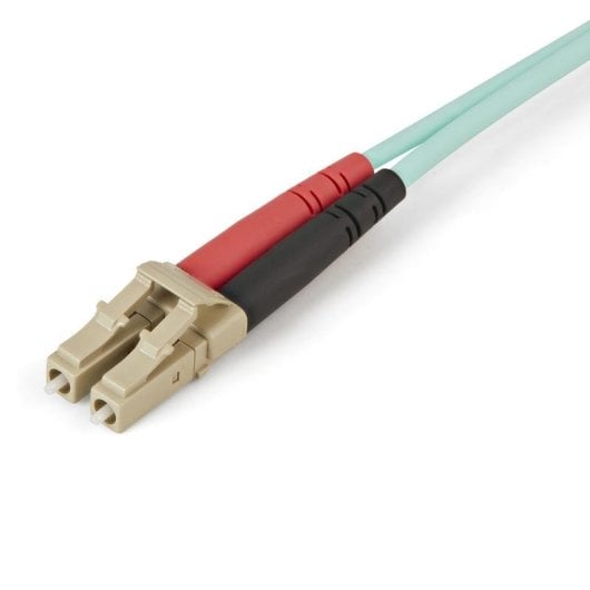 Cable de fibra óptica Startech 450FBLCLC1 OM4 LC/LC dúplex 1 m LSZH Aqua