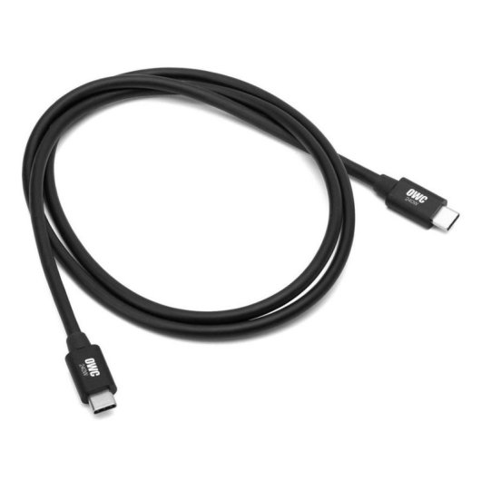 Cable OWC Thunderbolt 5 USB-C 1 m Negro Power Delivery 240 W