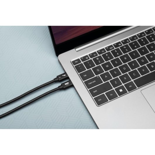 Cable OWC Thunderbolt 5 USB-C 1 m Negro Power Delivery 240 W
