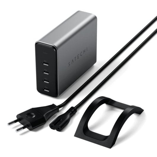 Caricatore Satechi ST-UC165GM-EU USB-C 165W GaN 4 Porte Ricarica Rapida