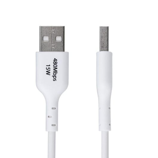 Câble USB Startech USB2AC1MNCWHE USB-A vers USB-C 2.0 1m 3A Blanc