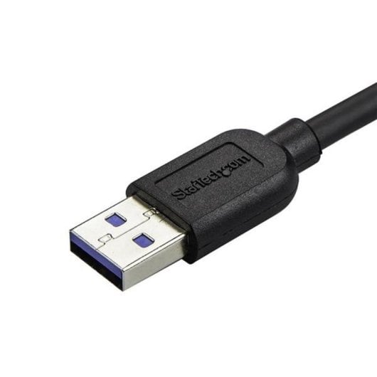 USB-Kabel StarTech USB3AU50CMRS 0,5 m Micro-B 3.2 Gen1 gewinkelt Schwarz