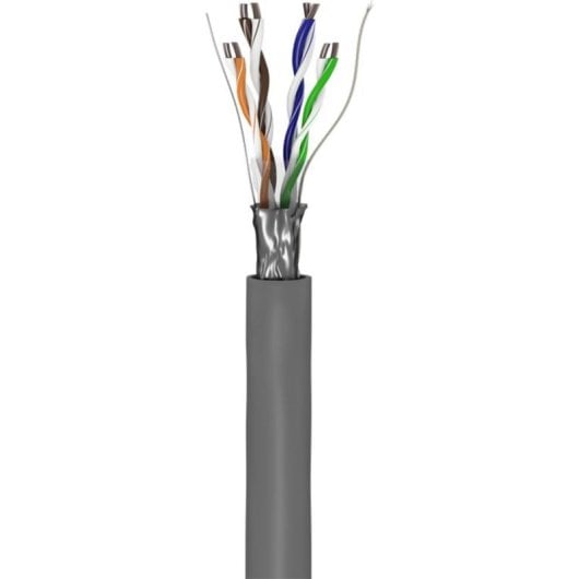 Cable de red Goobay 68708 Cat5e F/UTP 100 m gris