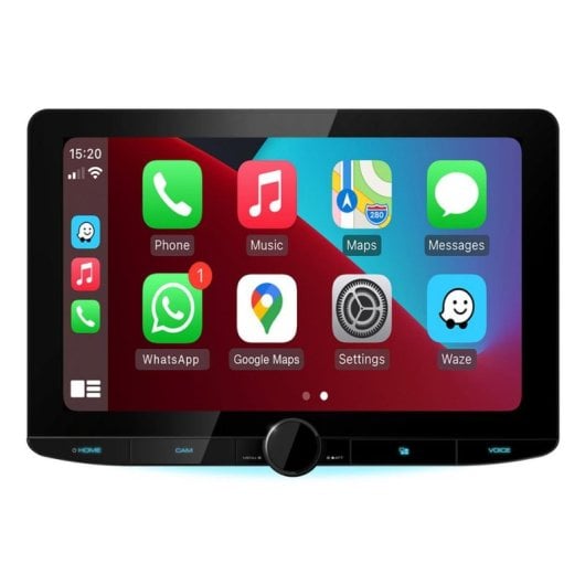 Récepteur multimédia Kenwood DMX9724XDS 10.1" tactile Bluetooth Wi-Fi CarPlay Android Auto