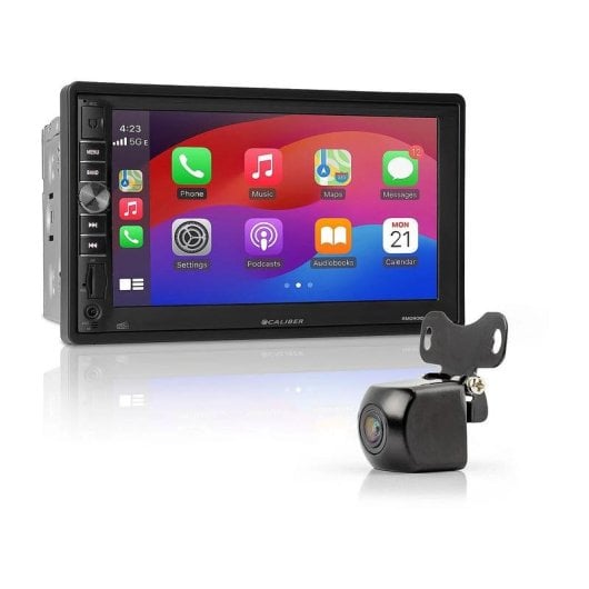 Autoradio Caliber RMD901DAB-CP-CAM 2 DIN Écran tactile 7" Carplay Bluetooth USB-C SD AUX Caméra de recul