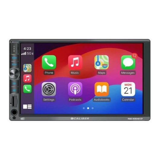 Autoradio Caliber RMD901DAB-CP-CAM 2 DIN Écran tactile 7" Carplay Bluetooth USB-C SD AUX Caméra de recul
