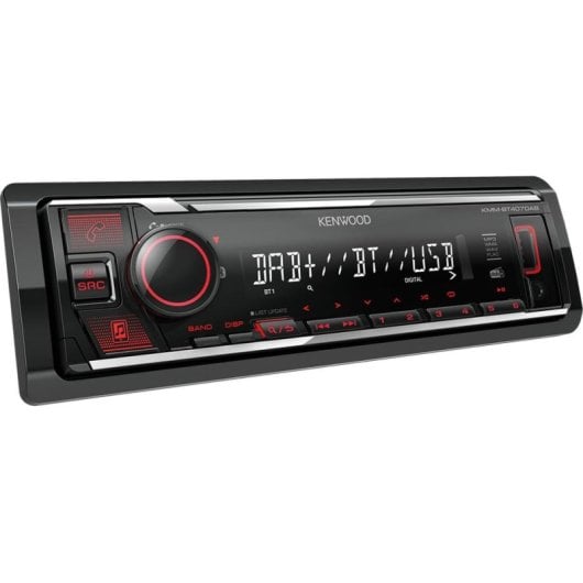 Autoradio Kenwood KMM-BT407DAB 1 DIN Bluetooth DAB+ USB LCD Noir
