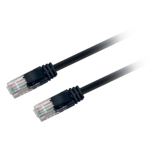 Câble réseau Textorm TX5EUTP0.5NRV RJ45 CAT 5e 0,5 m Noir