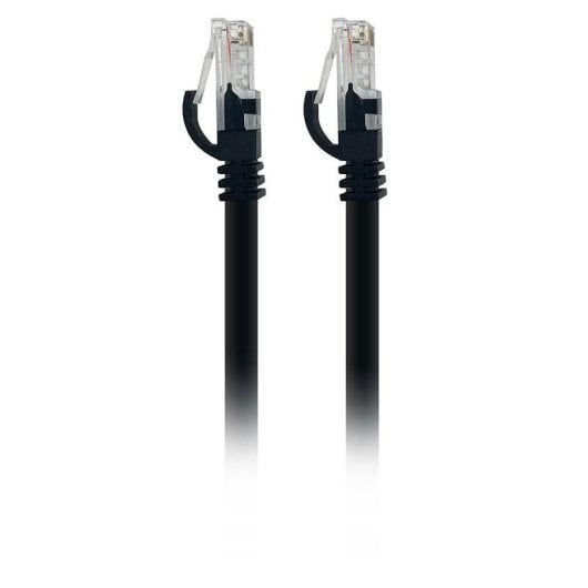 Câble réseau Textorm TX5EUTP0.5NRV RJ45 CAT 5e 0,5 m Noir