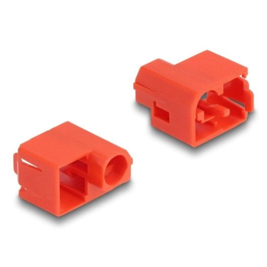 Bloqueur de port DeLock 20929 RJ45 10 pièces clé incluse rouge