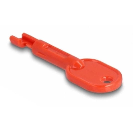 Bloqueur de port DeLock 20929 RJ45 10 pièces clé incluse rouge