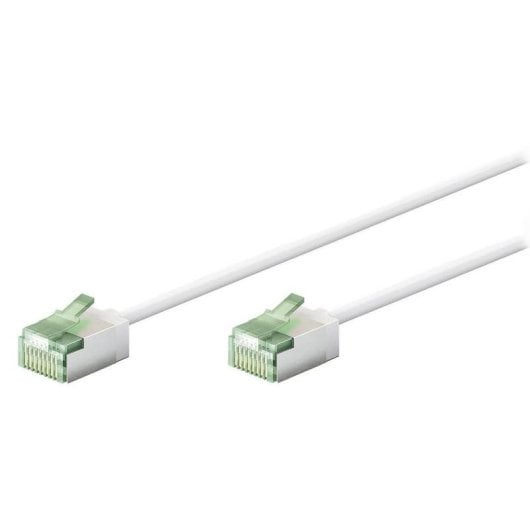 Cable de red Goobay 74362 Cat 8.1 U/FTP 3 m blanco ultraflexible