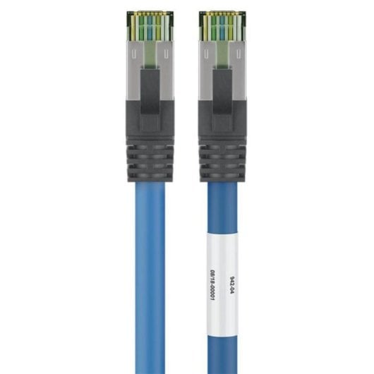 Cable de red Goobay 55120 Cat8.1 25 m S/FTP azul conectores RJ45