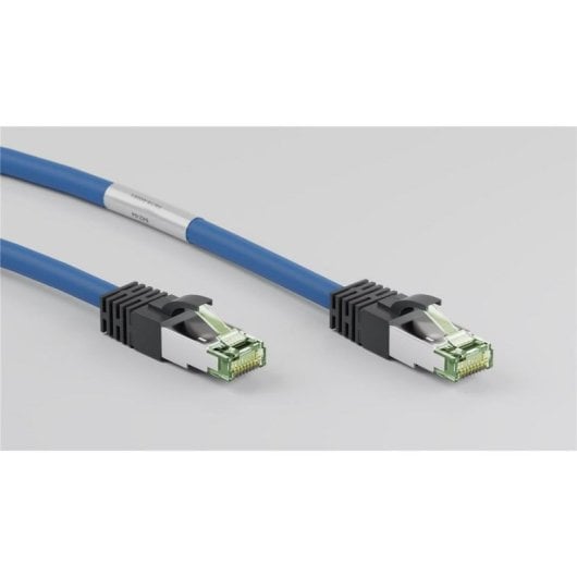 Cable de red Goobay 55120 Cat8.1 25 m S/FTP azul conectores RJ45
