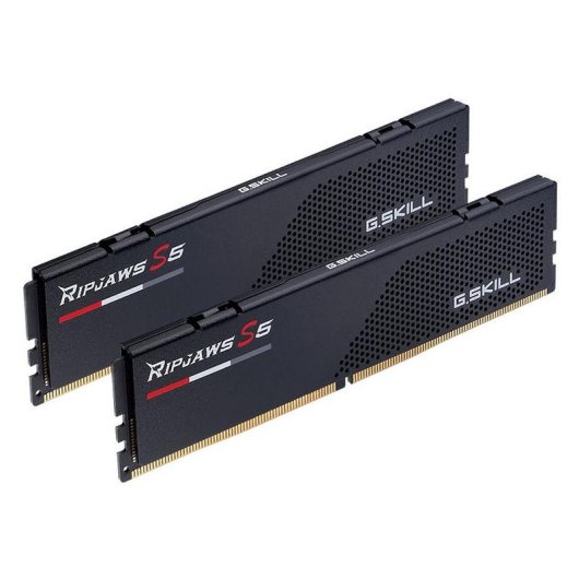 Memória RAM G.Skill Ripjaws S5 F5-5600J3636D32GX2-RS5K 64GB 2x32GB DDR5 5600MHz CL36 XMP Preto