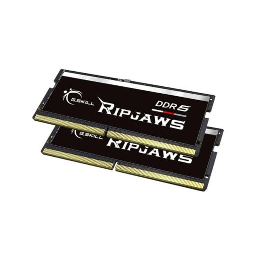 Memoria RAM G.Skill Ripjaws F5-4800S3434A16GX2-RS 32GB 2x16GB DDR5 4800MHz CL34 SO-DIMM Intel XMP