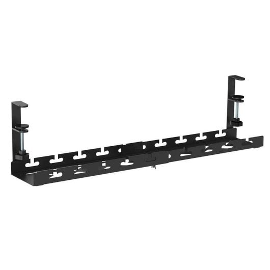 Organisateur de câbles REKT REKT11-10-2 Noir Gaming, passe-câbles réglables