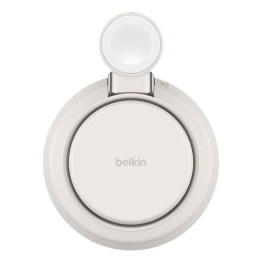 Carregador Belkin WIZ040KQSD Qi2 3 em 1 UltraCharge Pro 25 W Refrigeração ChillBoost