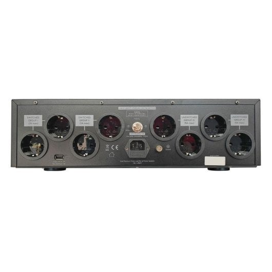 Multiprise TAGA Harmony PC-9000DC SILVER 8 prises avec affichage d’état de phases