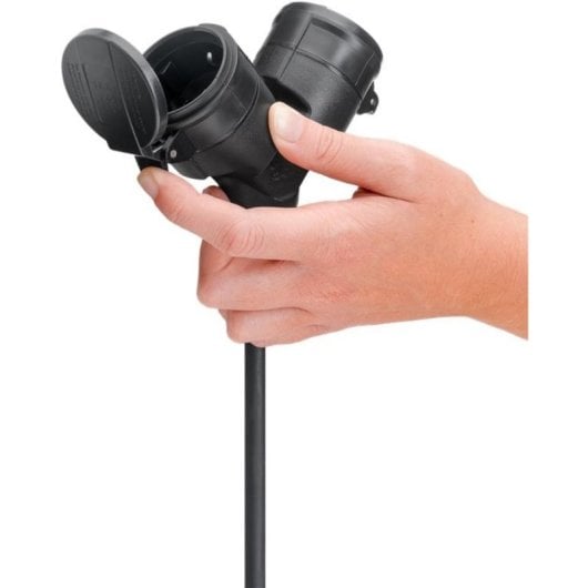 Multiprise Goobay 65435 2 prises 10 m extérieur IP44 sans interrupteur