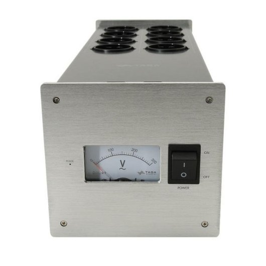 Multiprise TAGA Harmony PF-1000LPS 8 Prises 2 USB-A Affichage état phases Argent