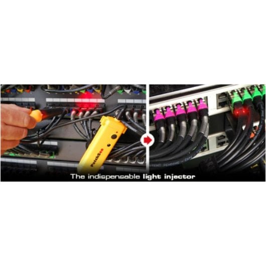 Inyektor PatchSee RO/PRO-PL Licht Rot Schwarz Gelb AA Batterien