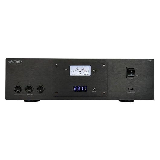 Multiprise TAGA Harmony PC-9000DC Noir 8 Prises Filtrées Affichage Phases