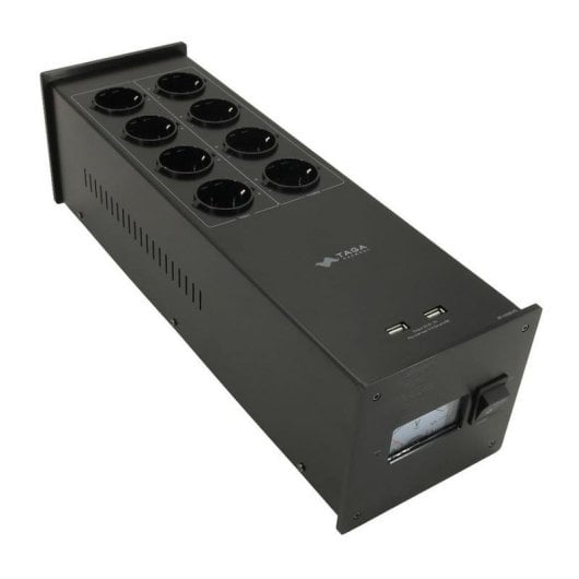 Multiprise TAGA Harmony PF-1000LPS 8 prises 2 USB-A affichage état phases