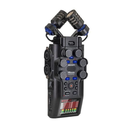 Enregistreur portable Zoom H6studio 6 pistes 32 bits micros interchangeables