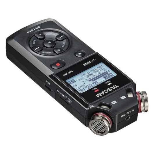 Enregistreur Tascam DR-05XP Stéréo 96 kHz 32 bits fl USB-C Micro SDXC